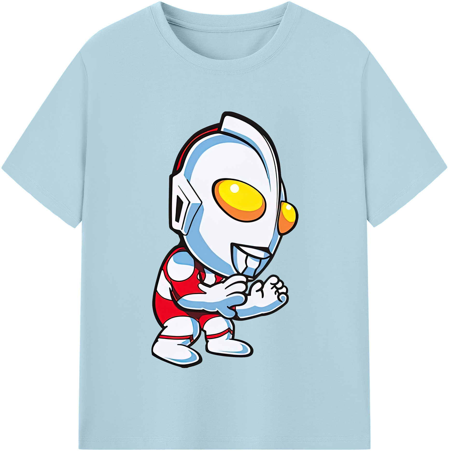 （画像用） ウルトラマン Ultraman 綿100％半袖Tシャツ（フロントプリント）